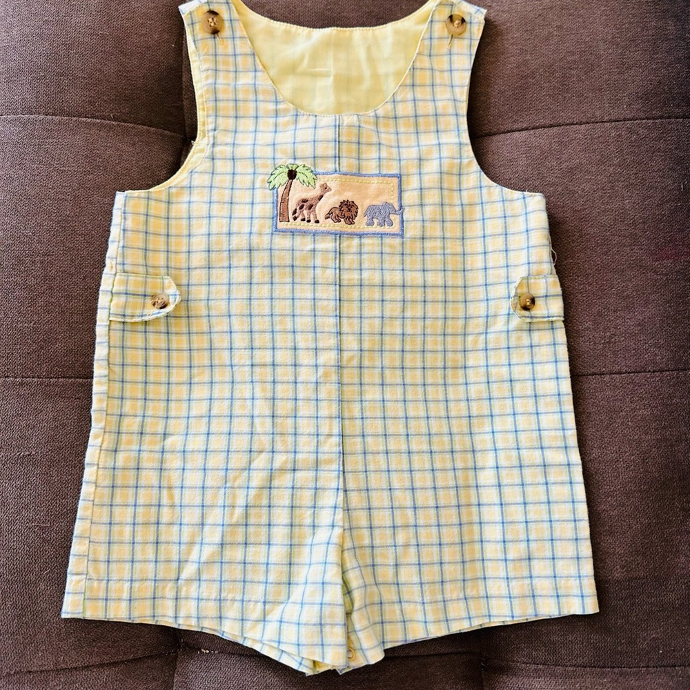 Boys 18 month Safari Animal Romper